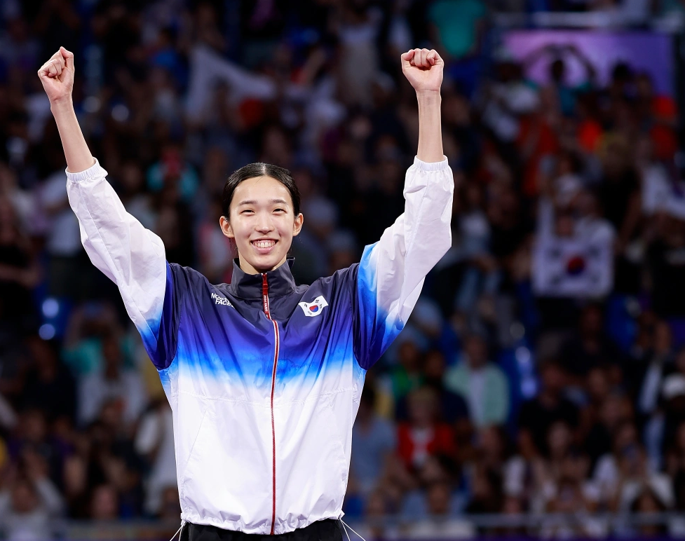 韩国跆拳道选手强势晋级决赛 韩国跆拳道选手强势晋级决赛