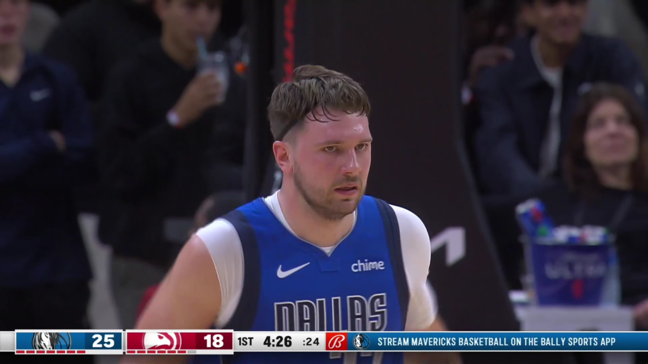 独行侠血洗雷霆，东契奇统治全场